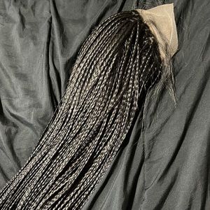 13x4 braided lace wig. Brand new